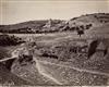 (HOLY LAND) Group of 30 largely 19th-century photographs and prints depicting Jerusalem as well as important sites in Palestine and Syr